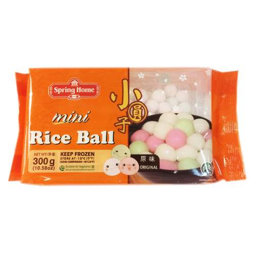 SPRING HOME MINI RICE BALL PLAIN 第一家迷你原味小圓子 | Panda Supermarket