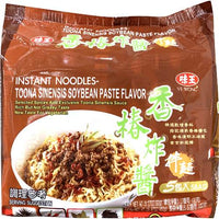 VE WONG INST DRY-NOODLE TOONA SINENSIS SOYBEAN PASTE 味王香椿炸醬拌麵