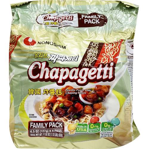 NONGSHIM CHAJANG NOODLE CHAPAGETTI 農辛炸醬麵