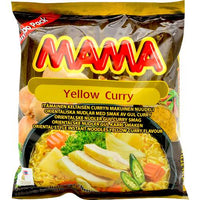 MAMA INST NOODLE YELLOW CURRY  媽媽黃咖哩面