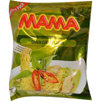 MAMA INST NOODLE GREEN CURRY FLAVOR  媽媽綠咖哩面