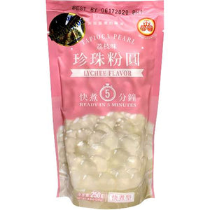 WFY LYCHEE FLV TAPIOCA PEARL 五福圓荔枝珍珠粉圓