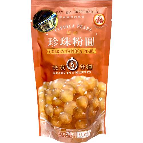 WFY GLOD TAPIOCA PEARL 五福圓琥珀珍珠粉圓