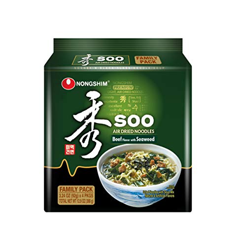 NONGSHIM NOODLE SOUP SOO AIR DRIED NOODLE 農心秀拉麵(家庭包)