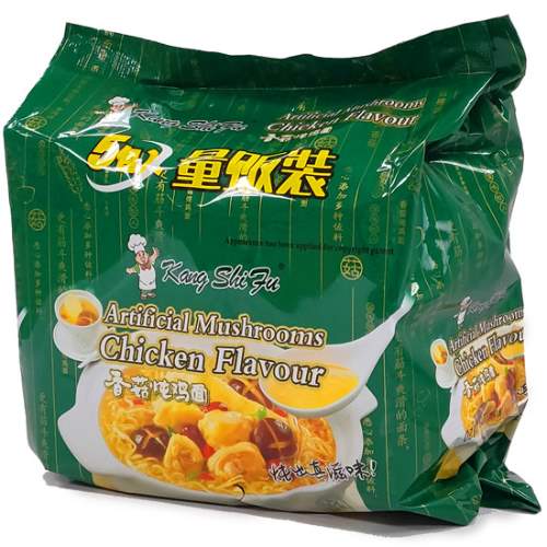 NEVER MET INSTANT NOODLE ARTIFICIAL MUSHROOM CHICKEN 素味謀麵香菇燉雞面