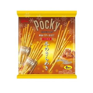 GLICO POCKY CHOCOLATE STICK GOLDEN BATTER-BASED WITH CARAMEL固力高巧克力棒-冬季限定