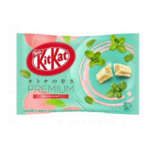 NESTLE KIT KAT PREMIUM MINT PEACH CHOCOLATE 雀巢薄荷&桃巧克力