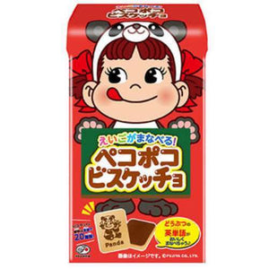 FUJIYA CHOCOLATE PEKO POKO BISCU 不二家巧克力餅乾