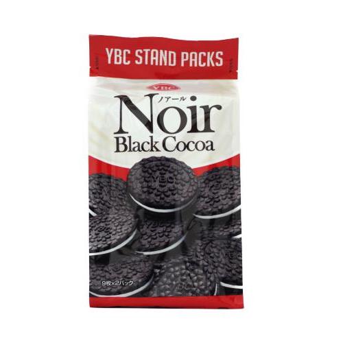 YBC NOIR BLACK COCOA COOKIE 山崎黑巧克力夾心餅乾