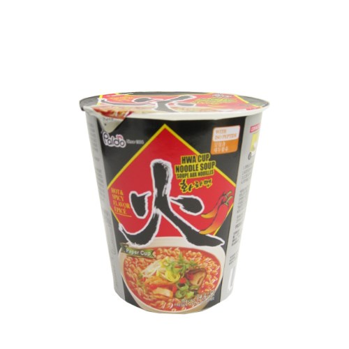 PALDO HOT & SPICY FLAVOR HWA NOODLE 火字杯面