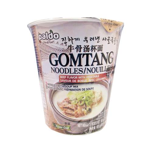 PALDO GOMTANG CUP NOODLES 韓國霸道牛骨湯麵（杯）