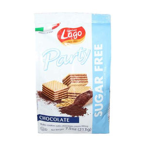 LAGO PARTY WAFERS CHOCOLATE SUGAR FREE 派對無糖華夫巧克力味