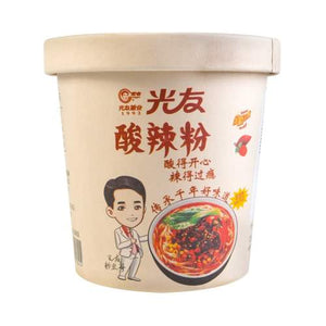 GY SOUR SPICY RICE NOODLE CUP  光友酸辣粉