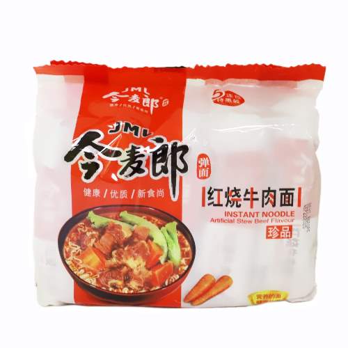 JML INSTANT NOODLE STEW BEEF FLAVOR 今麥郎紅燒牛肉面