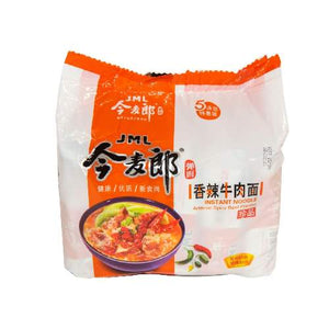 JML INSTANT NOODLE SPICY BEEF FLAVOR 今麥郎香辣牛肉面