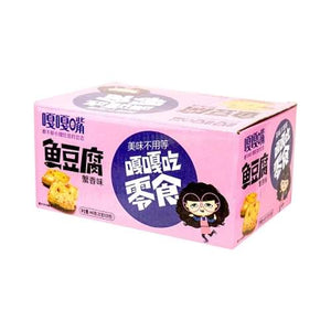 GAGAZUI FISH TOFU-CRAB FLAVOR  嘎嘎嘴魚豆腐-蟹香味