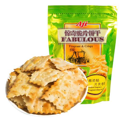 AJI FABULOUS FRAGRANT & CRISPY BISCUIT CARAMEL MUSTARD 驚奇脆片餅乾 焦糖芥末味