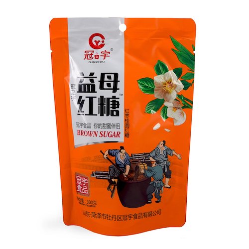 GUANZHIYU BROWN SUGAR WITH YI MU 冠宇益母紅糖