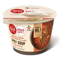 CJ COOKED RICE BOWL SPICY SOUP 韩国辣汤速食碗