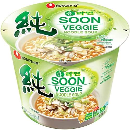 NONGSHIM CUP NOODLE VEGGIE 農心素杯麵