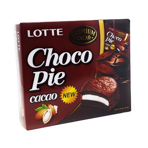 LOTTE CHOCO PIE CACAO 樂天巧克力派