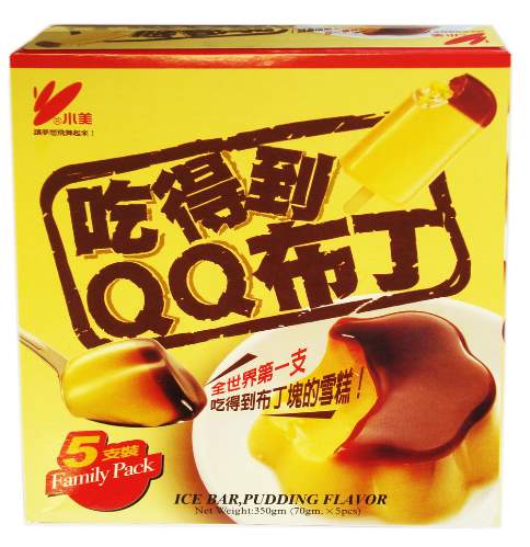 CHIAO MEI - ICE BAR PUDDING FLAVOR 小美 QQ布丁冰棒