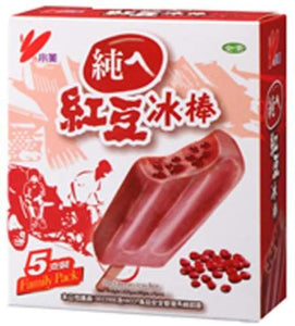 CHIAO MEI  ICE BAR RED BEAN 小美純紅豆冰棒