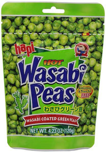 HAPI WASABI GRN PEA POUCH- HOTHAPI 日本芥末豆