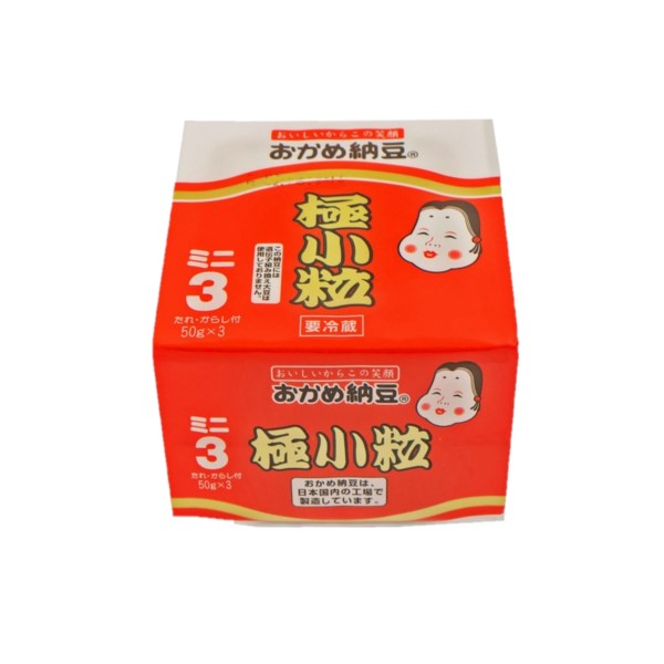 OKAME KOTSUBU NATTO MINI-3 日本 豆