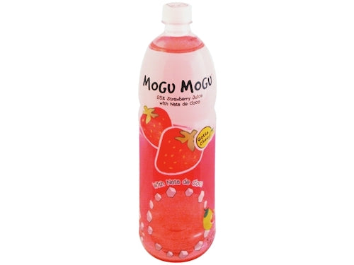 MOGU STRAWBERRY JUICE W/NATA DE
椰果飲料-草莓（大）