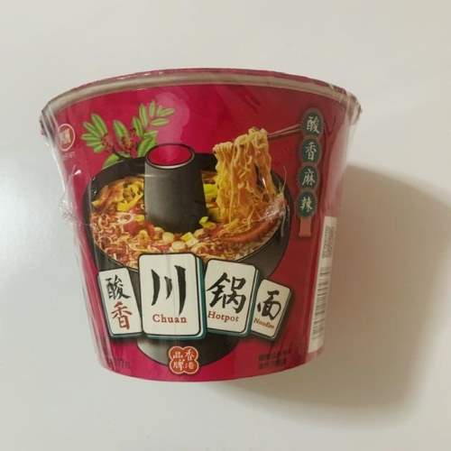 FOURSEAS SICHUAN HOT POT NOODLE  四洲酸香川鍋面