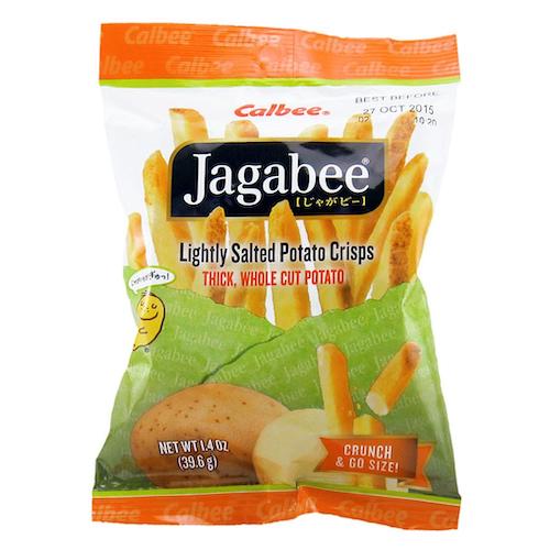 CALBEE JAGABEE LIGHTLY SALTED 卡樂比輕鹽薯條