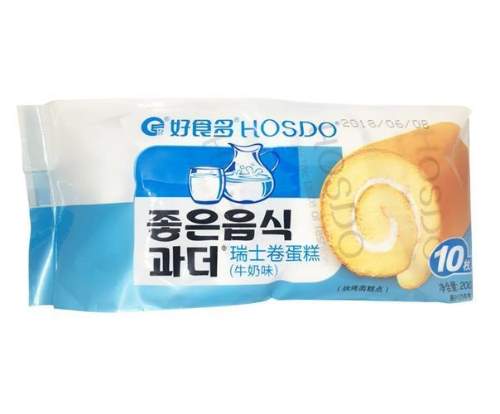 HOSDO SWISS ROLL CAKE MILK FLAV
好食多瑞士卷(牛奶味)