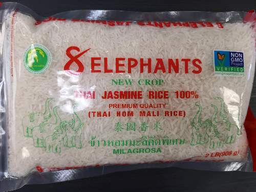 8 ELEPHANTS THAI JASMINE RICE 泰國香米