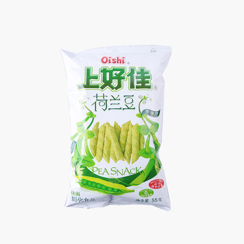 OISHI CRISP SNOW PEA SNACK 上好佳荷蘭豆