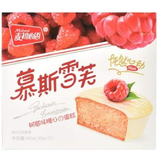MAKOOD MOOCIV CAKE -RASPBERRY
麥初心語慕斯雪芙-樹莓味