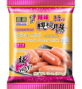 PRIME FOOD SPICY MINI PORK SAUSAGE  嘉嘉辣味日式親親腸