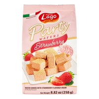 LAGO ELLEDI PARTY WAFERS STRAWBERRY 愛利地 派對華夫草莓味