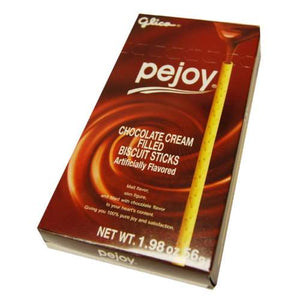 GLICO PEJOY CHOCOLATE CREAM BISCUIT STICKS 固力高百奇巧克力棒