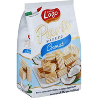 LAGO ELLEDI PARTY WAFERS COCONUT  愛利地 派對華夫椰子味