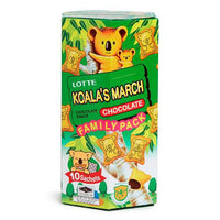 LOTTE KOALA MARCH CHOCOLATE FILLED COOKIES 樂天巧克力小熊餅