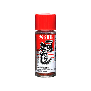 S&B  ICHIMI TOGARASHI CHILI PEPPER
S&B 辣椒粉