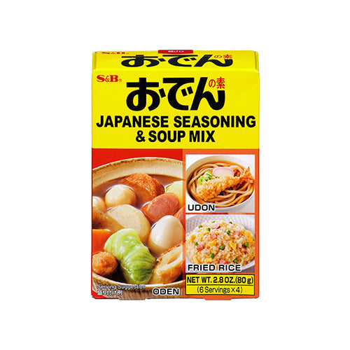 S & B  JAPANESE SEASONING AND SOUP MIX (ODEN NO MOTO)  日本 湯料