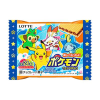 LOTTE POKEMON WAFER CHOCOLATE W.STICKER 樂天神奇寶貝巧克力威化