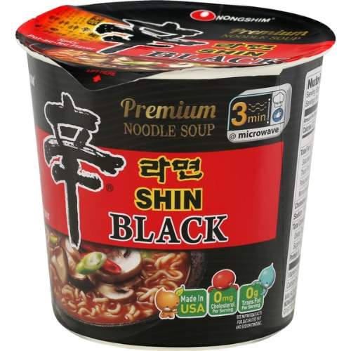 NONGSHIM CUP NOODLE SHIN BLACK  農心牌辛拉麵杯