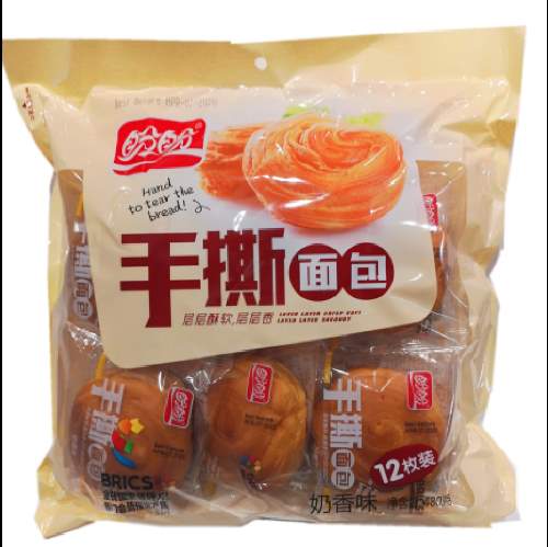 PANGPANG HAND STICK MILK FLAVOR
盼盼手撕麵包-奶香味