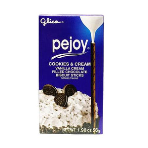 POCKY PEJOY COOKIES & CREAM BISCUIT STICKS 固力果奶油餅乾棒