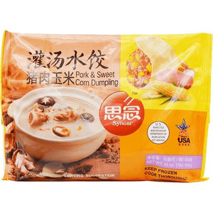 SYNEAR DUMPLING PORK CORN  思念豬肉玉米灌湯水餃