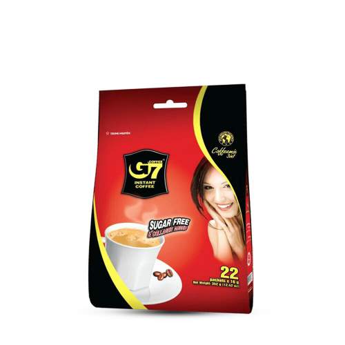 G7 INSTANT COFFEE 3-IN-1 SUGARFREE 中原G7即溶無糖咖啡