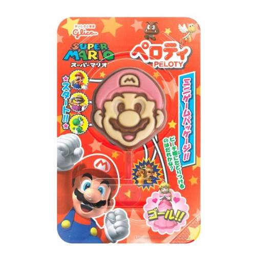 GLICO PEROTY MARIO CHOCOLATE  瑪麗奧兄弟巧克力棒